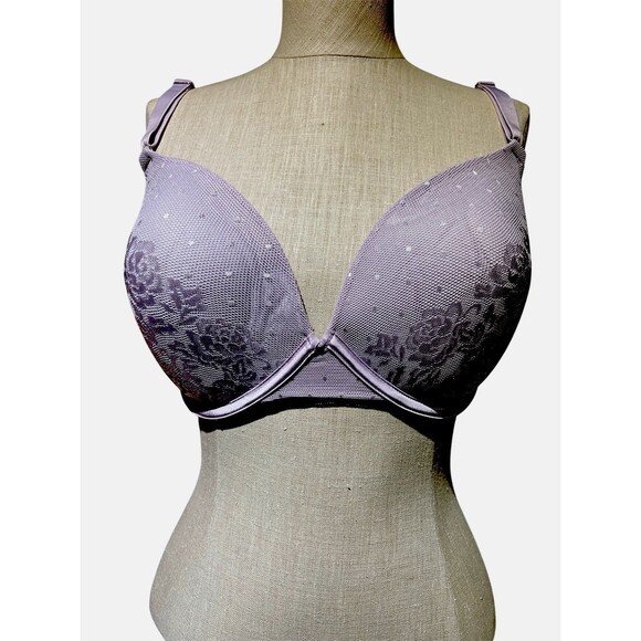 Secret Treasures Purple Seamless Underwire Bra Size 38DD - Picture 1 of 4